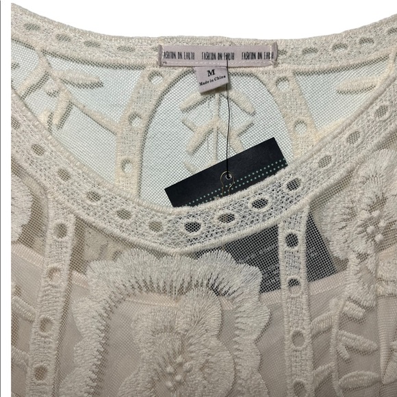 Fashion in Earth CROCHET LACE DRESS (FL) - Picture 11 of 12